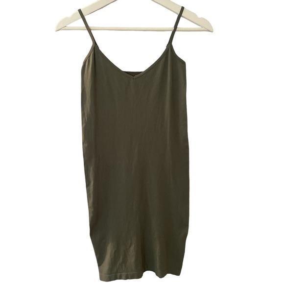Intimately Free People Women's Sage Green Spaghetti Strap Tank Dress XS/S NWOT - Picture 1 of 5